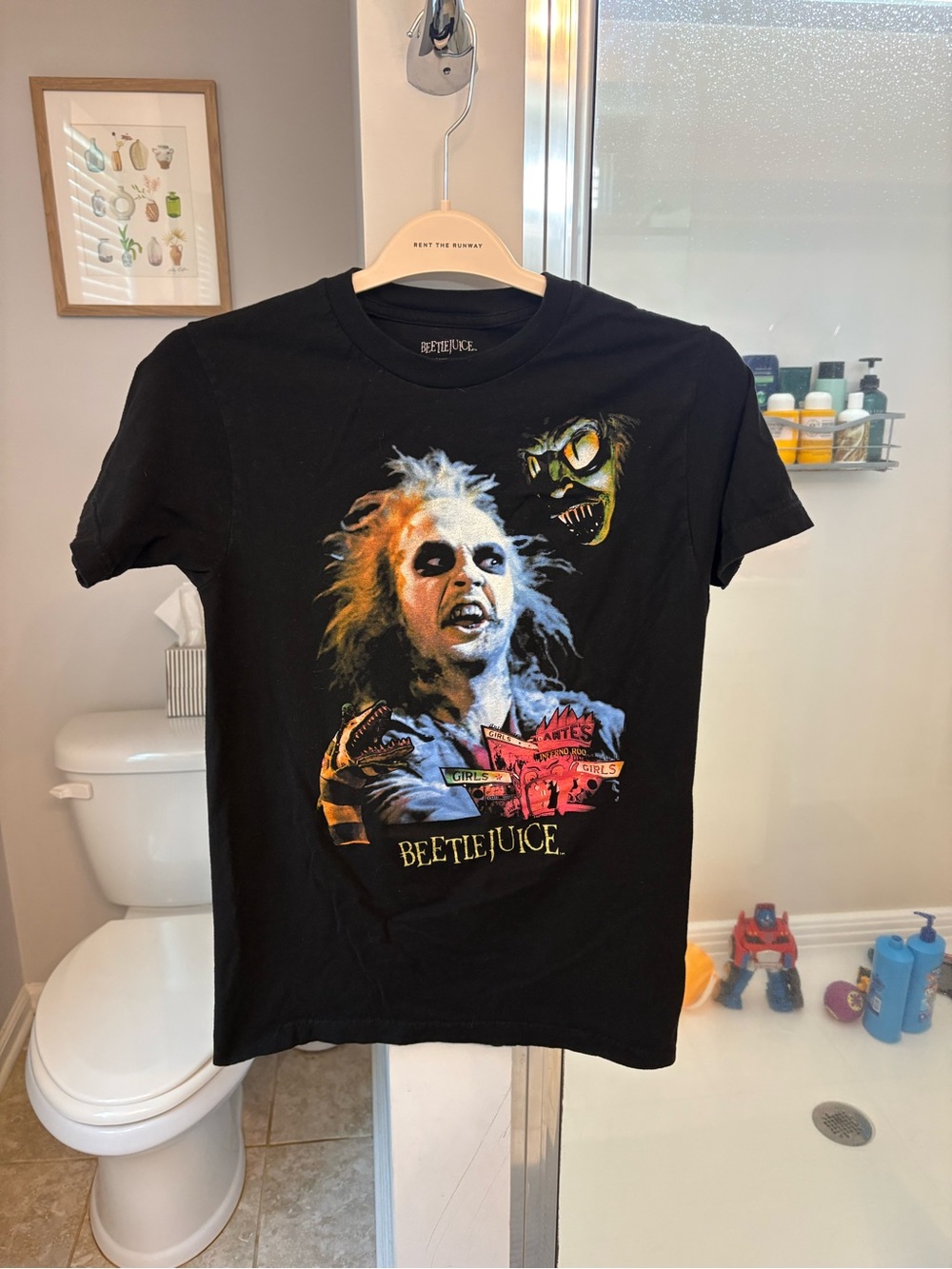 Beetlejuice Graphic Short Sleeve Tee - Black